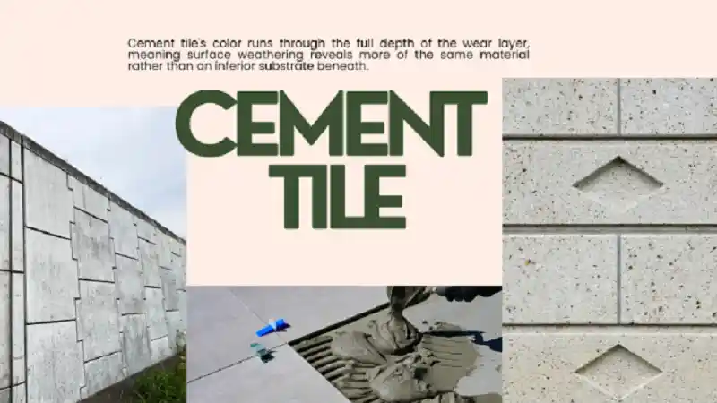  Cement tile